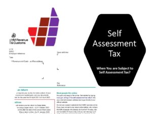 When Someone is Subject to Self Assessment Tax in the UK?